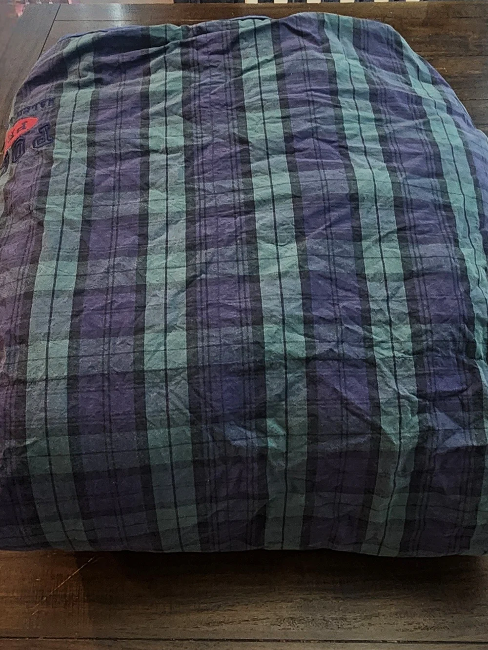 Vintage Polo Ralph Lauren Flannel Down Comforter